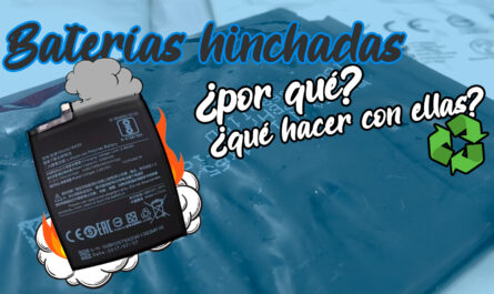 ¿Qué hacer con una batería de smartphone hinchada?