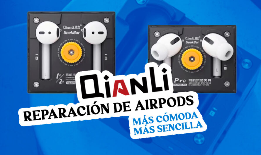 Tutorial | Cómo utilizar la base de reparación para Airpods de Qianli