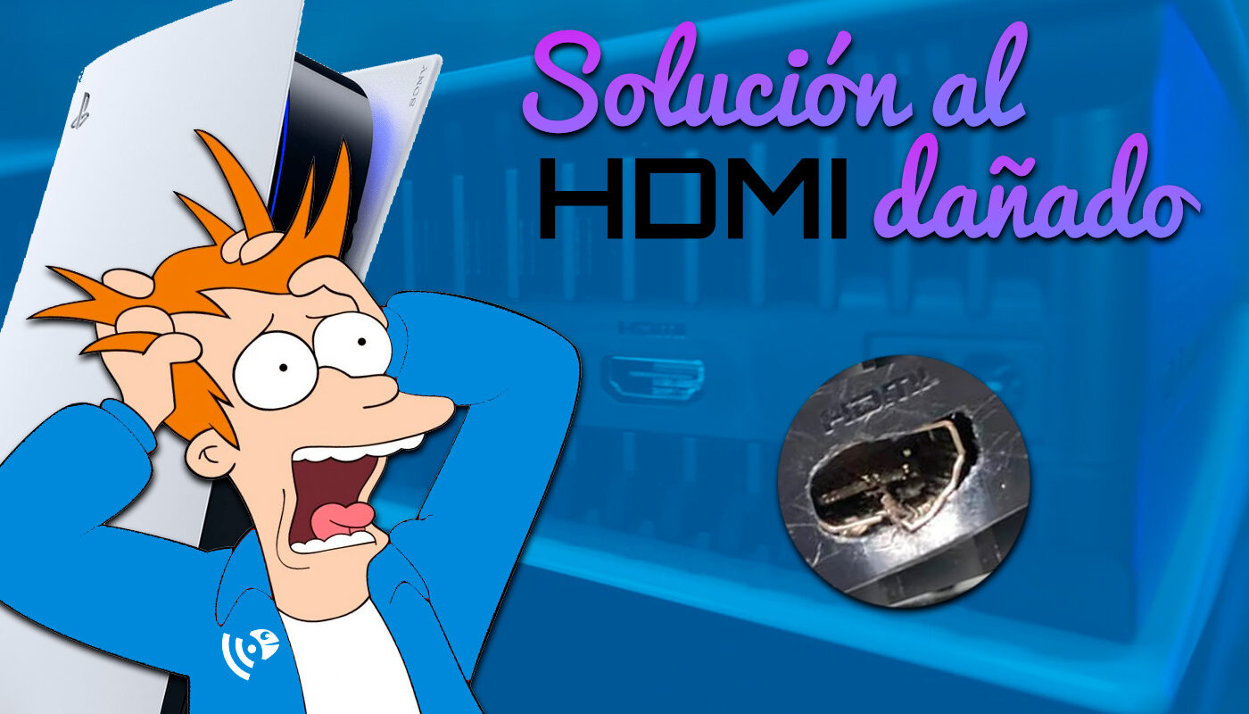 Reparar conector HDMI de PS5