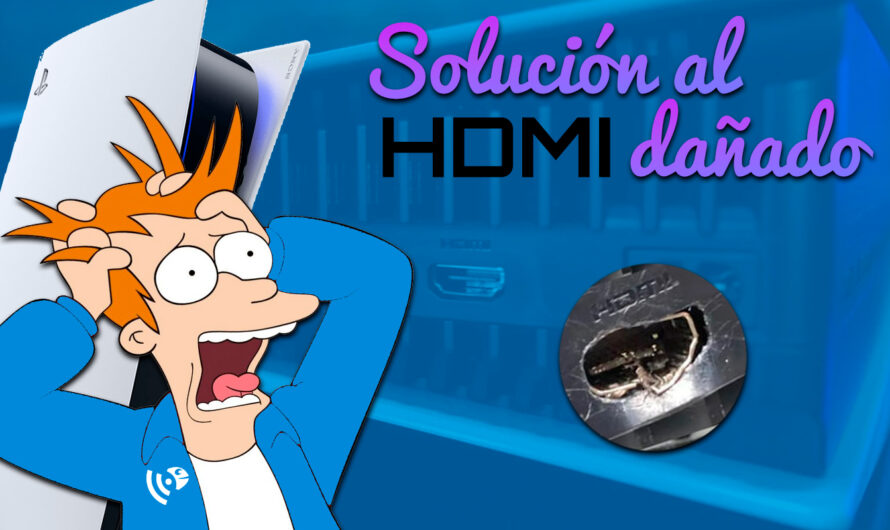 ¿Cómo reparar un puerto HDMI de PS5 que está dañado?