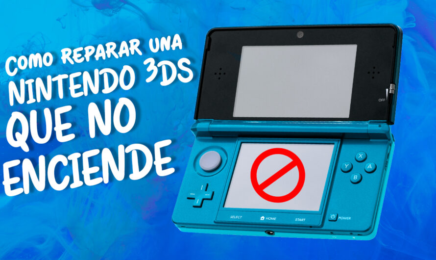 ¿Cómo reparar una Nintendo 3DS que se apaga a los segundos de usarla?