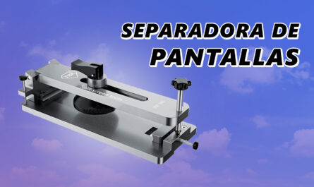 Separadora de pantallas iPhone