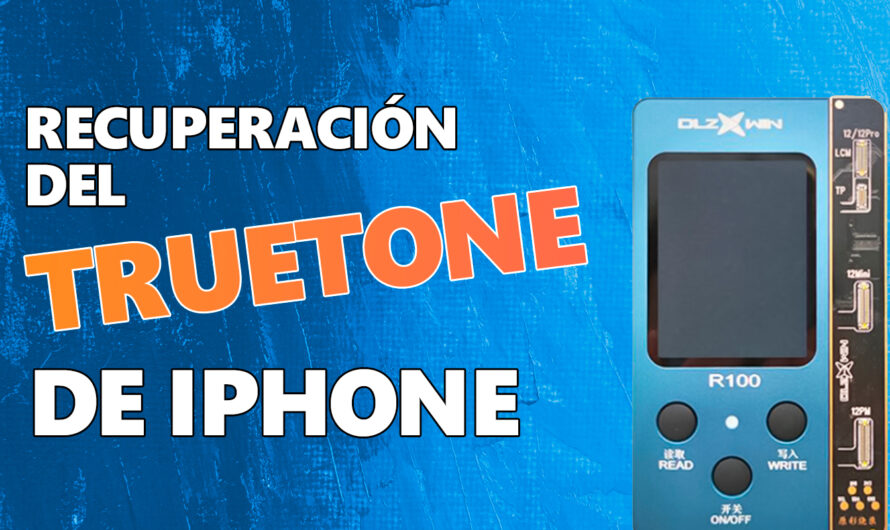 ¿Como recuperar el TrueTone de Iphone que ya no funciona?