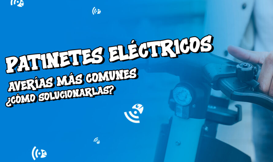 Estas son las averías más frecuentes de un patinete eléctrico