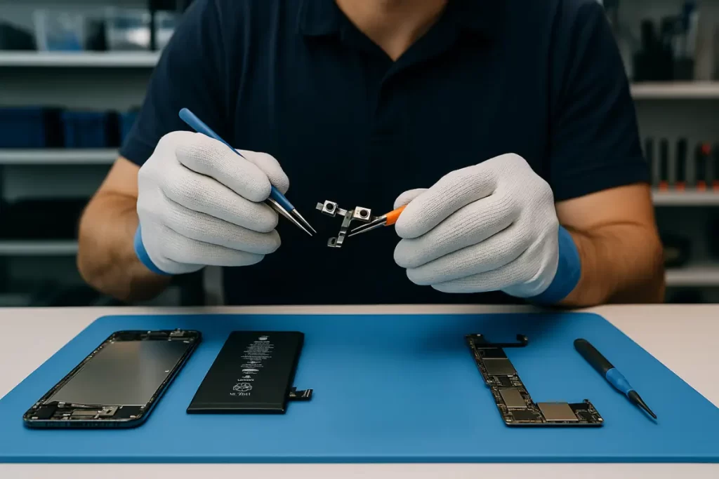 Opciones de reparación profesional y recursos recomendados para face id