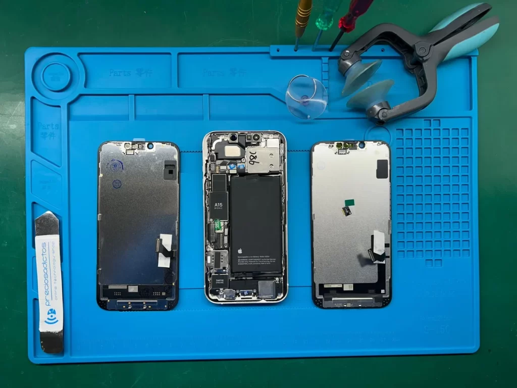 Tipos de pantallas de repuesto para el iPhone