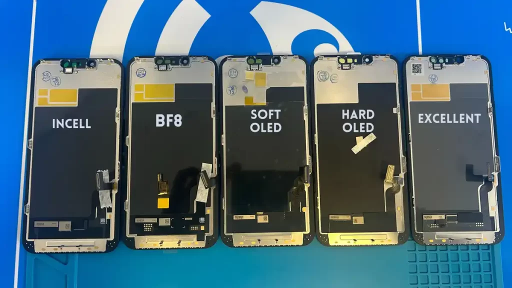 calidades de pantallas de repuesto para iPhone