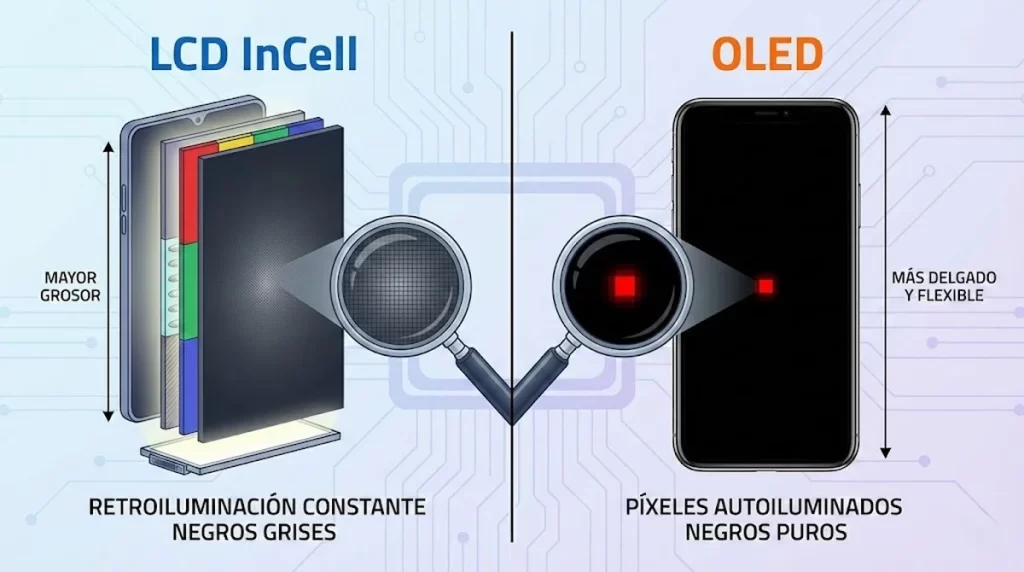 LCD InCell vs OLED
