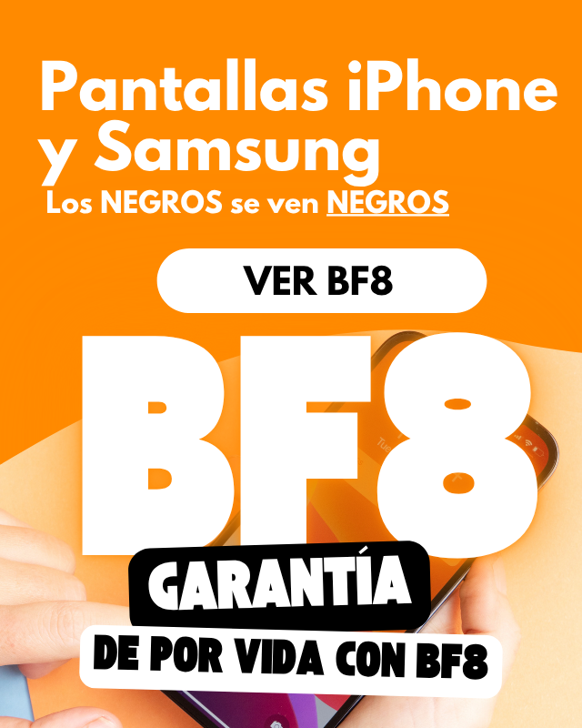 BF8 GARANTÍA DE POR VIDA