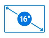 Pantallas Portátil de 16"