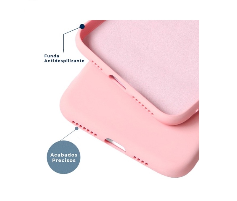 Funda Silicona Suave Rosa Fluor para Samsung Galaxy S20 FE