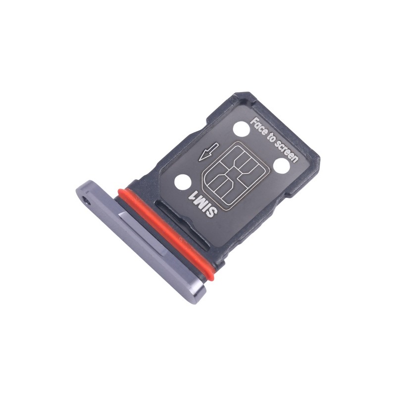 Plateau Support Double Carte SIM Pour OnePlus 12 - Noir - Pièce De Rechange Neuve