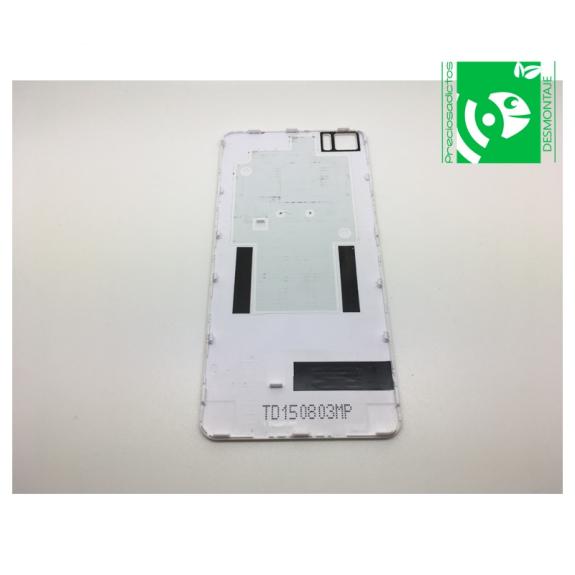 TAPA TRASERA CUBRE BATERIA PARA BQ AQUARIS M4.5 BLANCO