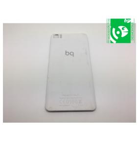 TAPA TRASERA CUBRE BATERIA PARA BQ AQUARIS M4.5 BLANCO