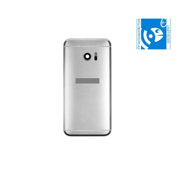 TAPA TRASERA CUBRE BATERIA PARA HTC ONE M10 PLATA