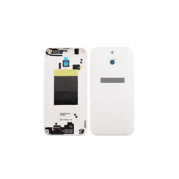 TAPA TRASERA CUBRE BATERIA PARA HTC ONE E8 BLANCO