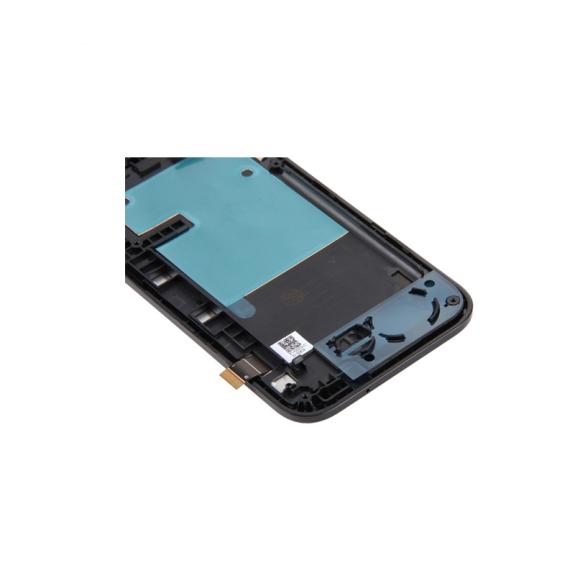 PANTALLA TACTIL LCD COMPLETA PARA HTC DESIRE 310 PLATA CON MARCO