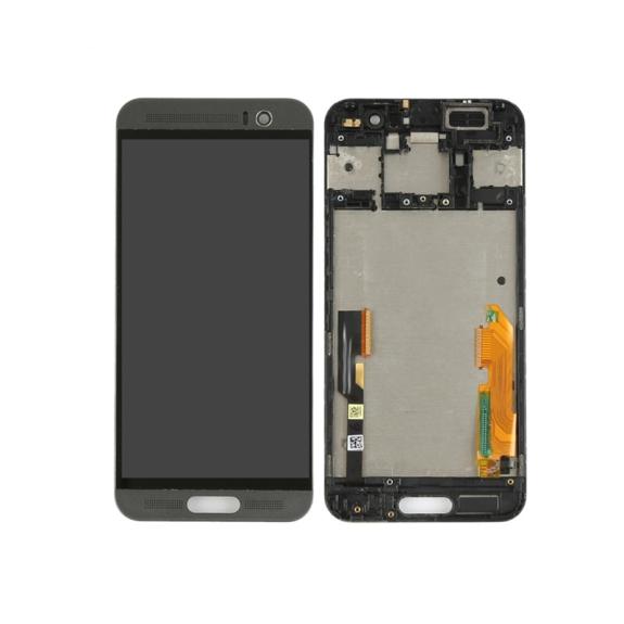 PANTALLA TACTIL LCD COMPLETA PARA HTC M9 PLUS GRIS CON MARCO