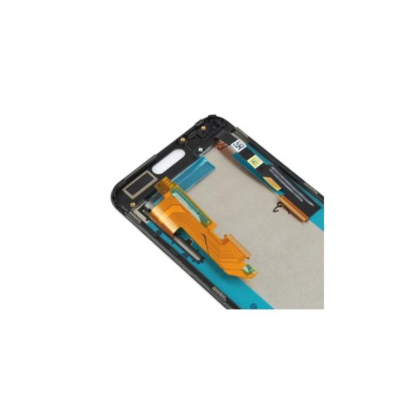 PANTALLA TACTIL LCD COMPLETA PARA HTC M9 PLUS GRIS CON MARCO