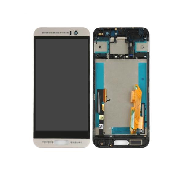 PANTALLA TACTIL LCD COMPLETA PARA HTC M9 PLUS PLATA CON MARCO