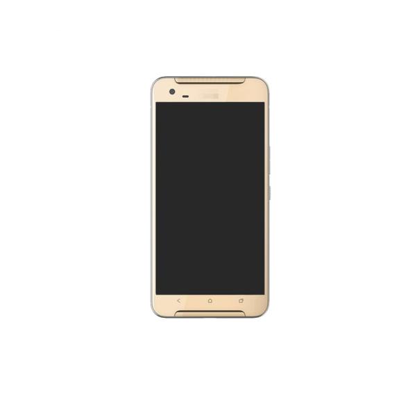 PANTALLA TACTIL LCD COMPLETA PARA HTC ONE X9 DORADO CON MARCO