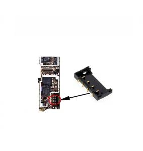Battery connector to plate for iPhone 4