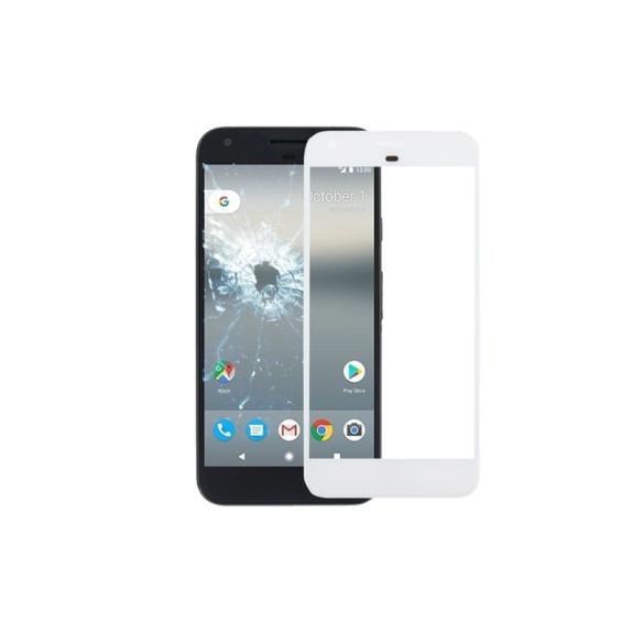 CRISTAL FRONTAL DE PANTALLA PARA GOOGLE PIXEL / NEXUS S1 BLANCO