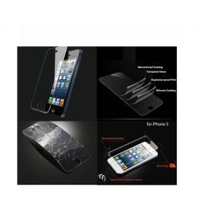 PROTECTOR CRISTAL TEMPLADO PARA IPHONE 5 / 5C / 5S / SE