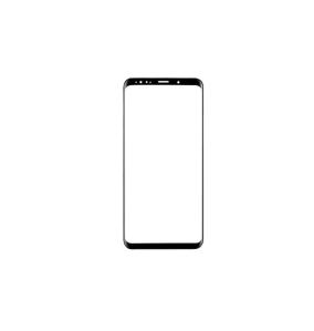 Front screen glass for Samsung S9 Plus black