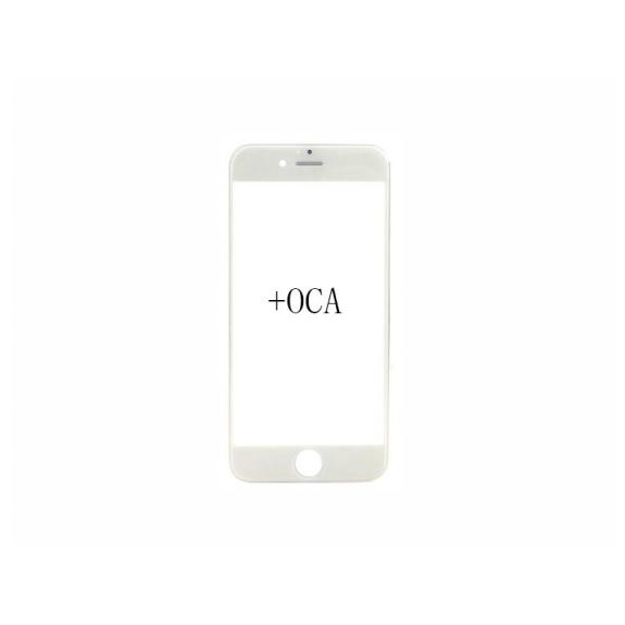 Cristal de pantalla para iPhone 6 Plus blanco