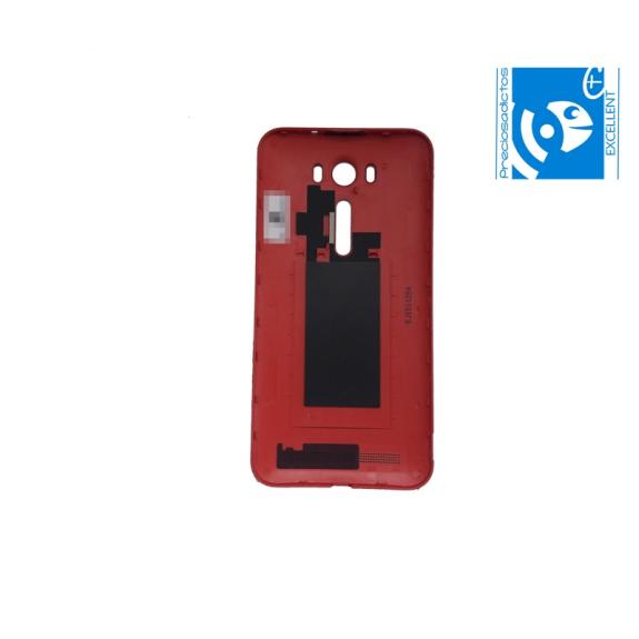 TAPA TRASERA CUBRE BATERIA PARA ASUS ZENFONE 2 ROJO