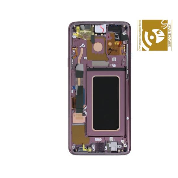 Pantalla SERVICE PACK para Samsung Galaxy S9 Plus morado