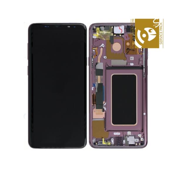 Pantalla SERVICE PACK para Samsung Galaxy S9 Plus morado