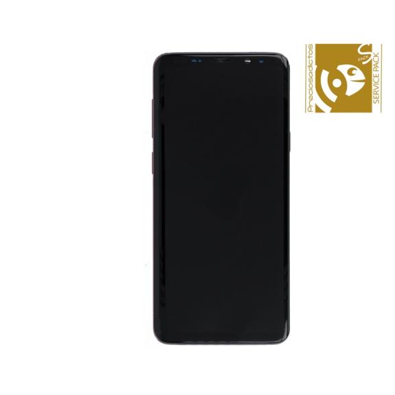 Pantalla SERVICE PACK para Samsung Galaxy S9 Plus morado