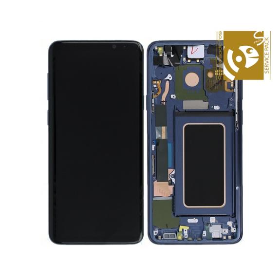 Pantalla SERVICE PACK para Samsung Galaxy S9 Plus azul