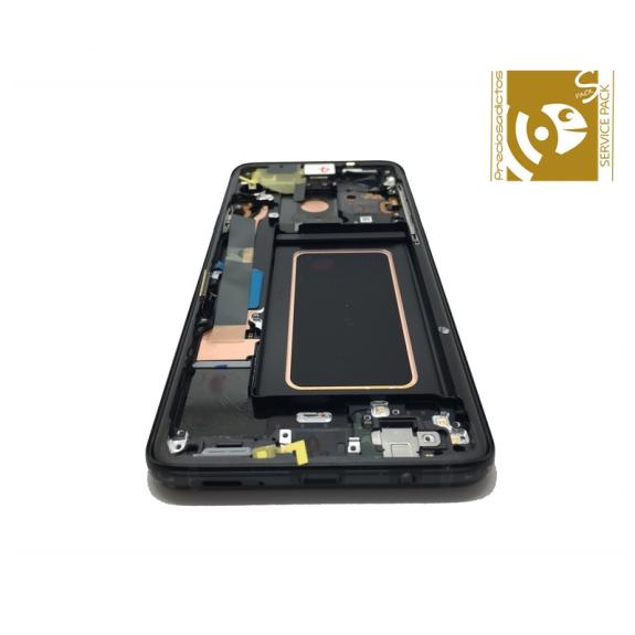 Pantalla SERVICE PACK para Samsung Galaxy S9 Plus negro