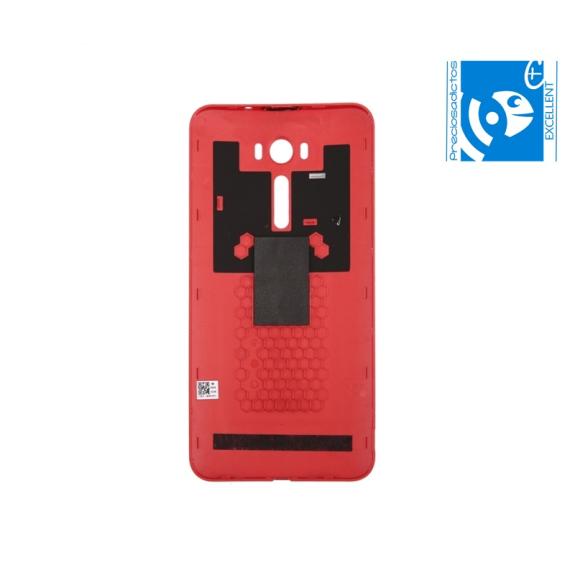 TAPA TRASERA CUBRE BATERIA PARA ASUS ZENFONE 2 ROJO