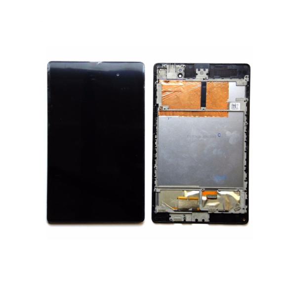 PANTALLA PARA ASUS ZENFONE MEMO PAD 7 NEGRO CON MARCO (ME572)