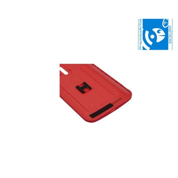 TAPA TRASERA CUBRE BATERIA PARA ASUS ZENFONE 2 ROJO