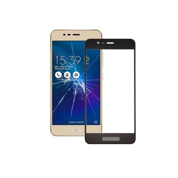 CRISTAL FRONTAL DE PANTALLA PARA ASUS ZENFONE 3 MAX NEGRO