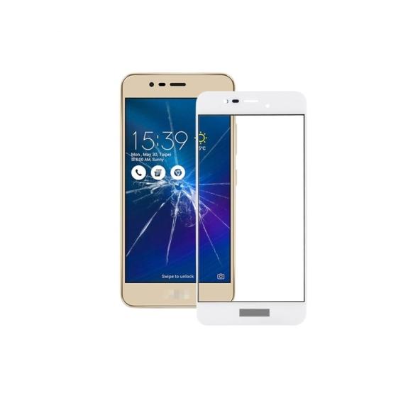 CRISTAL FRONTAL DE PANTALLA PARA ASUS ZENFONE 3 MAX BLANCO