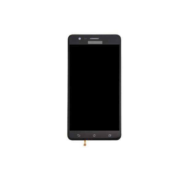 PANTALLA LCD COMPLETA PARA ASUS ZENFONE 3 ZOOM NEGRO SIN MARCO