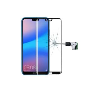 PROTECTOR CRISTAL TEMPLADO 3D PARA HUAWEI P20 LITE NEGRO