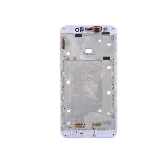 PANTALLA LCD COMPLETA PARA ASUS ZENFONE MAX BLANCO CON MARCO