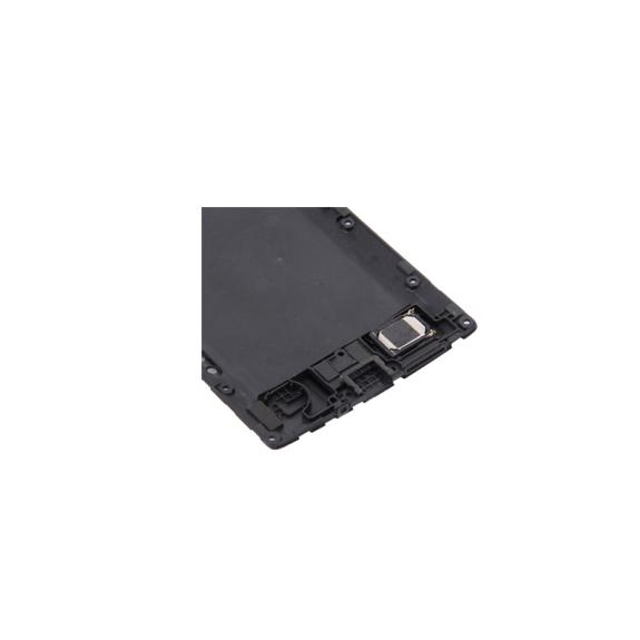 MARCO INTERMEDIO CHASIS CUERPO CENTRAL PARA ONEPLUS 2 NEGRO