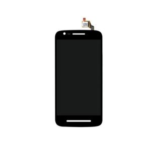 Tactile LCD screen complete for Motorola E3 black without frame
