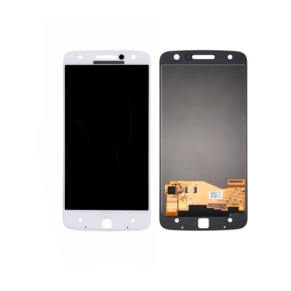 PANTALLA LCD COMPLETA PARA MOTOROLA MOTO Z BLANCO SIN MARCO