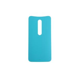 TAPA TRASERA CUBRE BATERIA PARA MOTOROLA MOTO X STYLE AZUL