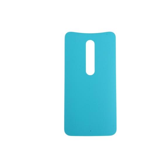 TAPA TRASERA CUBRE BATERIA PARA MOTOROLA MOTO X STYLE AZUL