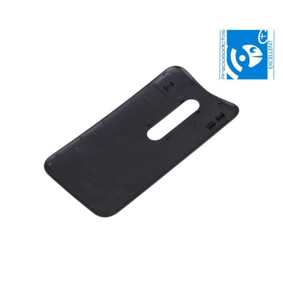 TAPA TRASERA CUBRE BATERIA PARA MOTOROLA MOTO G3 NEGRO